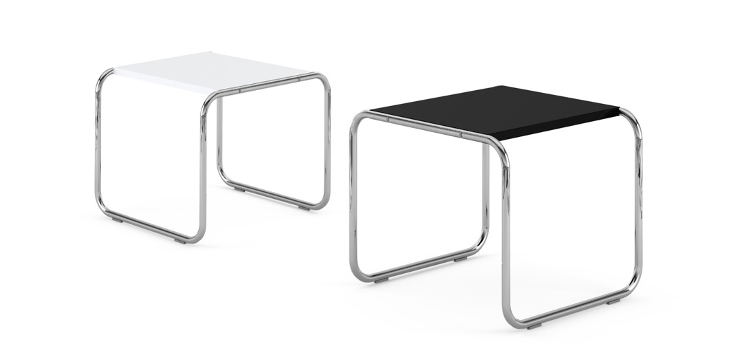 Knoll Breuer Laccio Side Table by Marcel Breuer