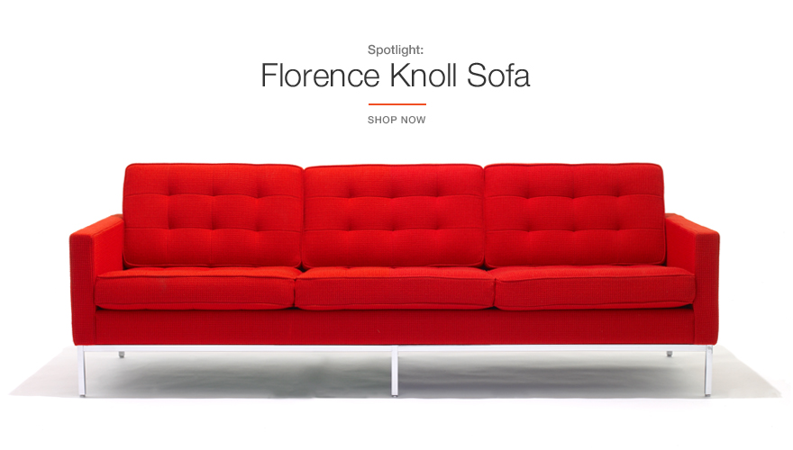 Knoll Florence Sofa Collection Promotion