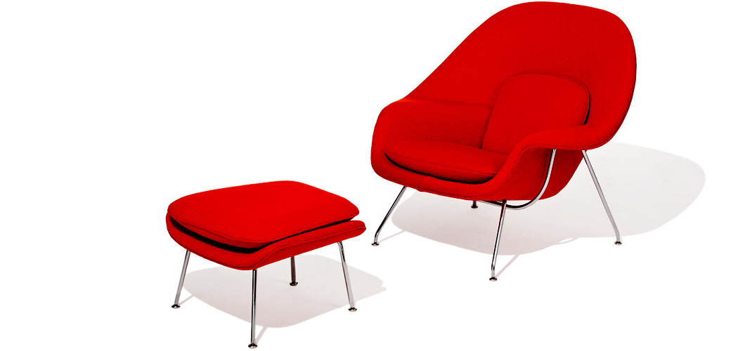 Knoll Saarinen Womb Chair by Eero Saarinen