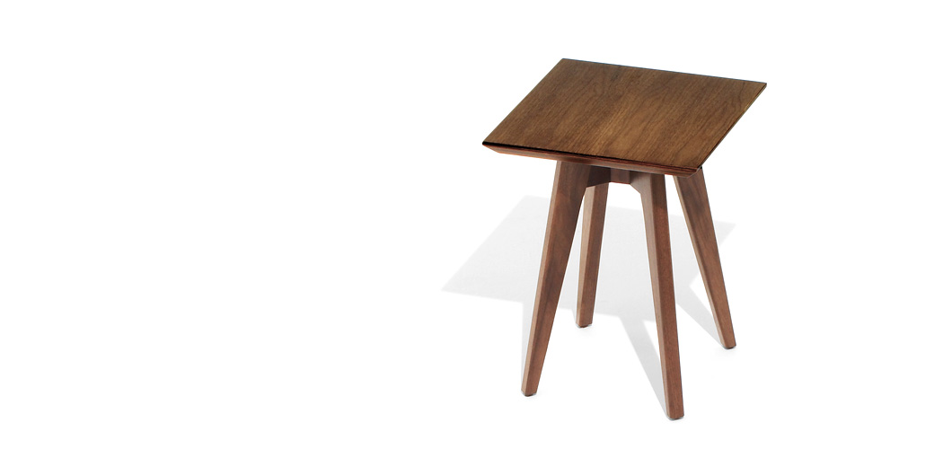 Knoll Risom Side Table Square by Jens Risom
