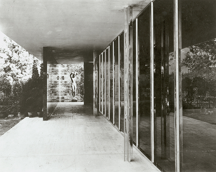 Ludwig Mies van der Rohe's Barcelona Pavilion, 1929