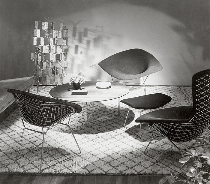 Harry Bertoia's Diamond and Bird Chair