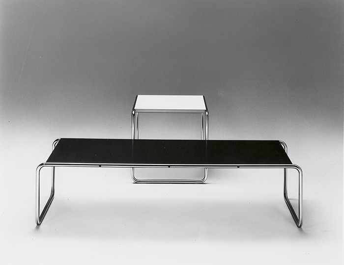 Marcel Breuer's Laccio Coffee and Side Table