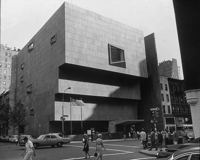 Marcel Breuer's Whitney Museum in New York City