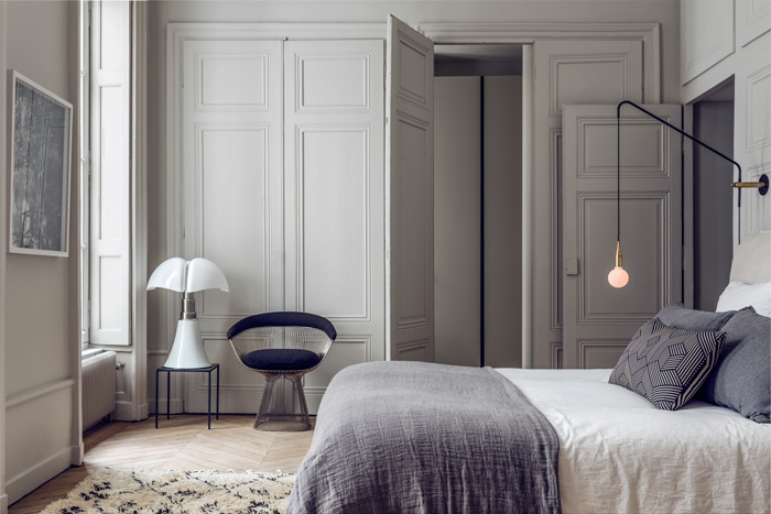 Rue Bizolon Residence by Maison Hand | PC: Felix Forest | Featured: Platner Arm Chair