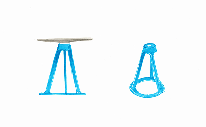 Barber Osgerbys Piton? Adjustable Height Stool for Knoll, 2015 ...