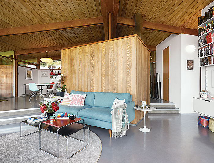 Cory Buckner Architects | Marcel Breuer Coffee & Side Table in Crestwood Hills, CA