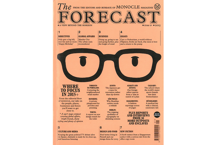 Monocle: The Forecast, 2015 | Recommended Reading: Design 101 | Knoll Inspiration