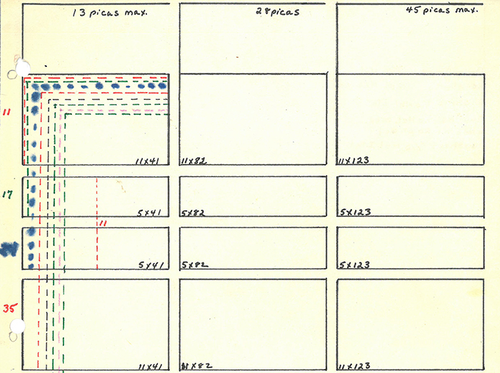 'The Grid' as conceived and implemented by Massimo Vignelli during his tenure at Knoll | PC: Knoll Archive | In Conversation with Jesse Reed | Knoll Inspiration