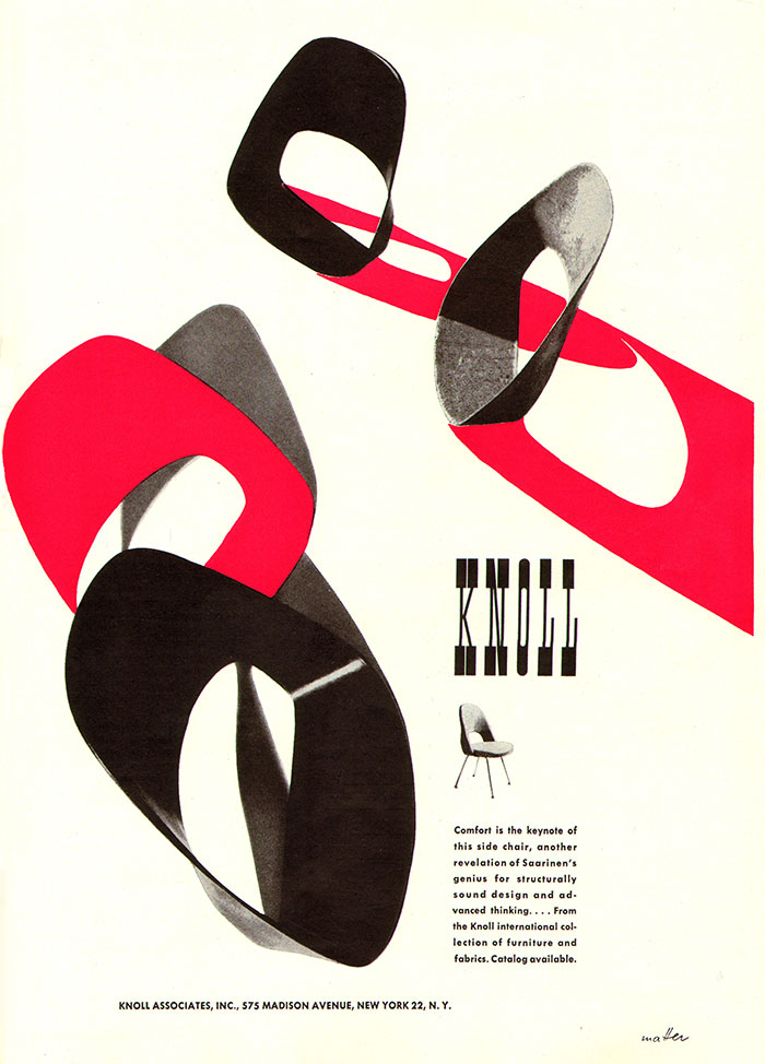 Herbert Matter Knoll Advertisement