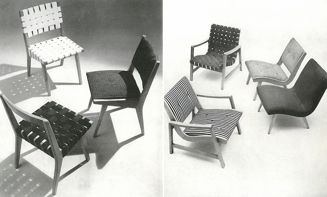 The 666 Side Chair and 650 Line Lounge Chair designed by Jens Risom, c. 1943 | PC: Knoll Archive | Knoll Inspiration