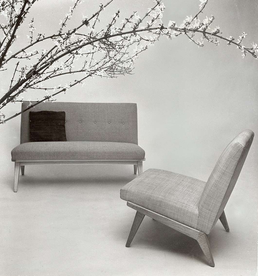 Examples of Jens Risom's early designs for Knoll | PC: Knoll Archive | In Conversation with Helen Risom | Knoll Inspiration