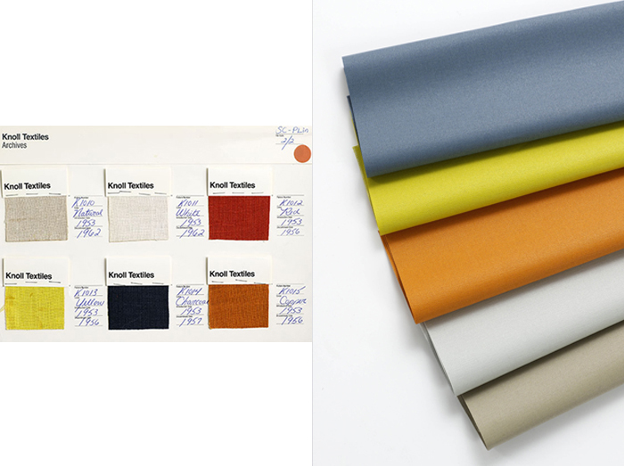 KnollTextiles Archival Collection | Plain Linen Upholstery, inspiration for Kingston