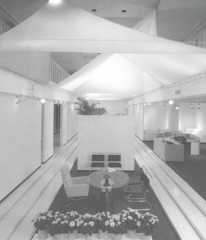 Knoll International showroom in Houston, TX, 1980 designed by Sally Walsh | Knoll Inspiration