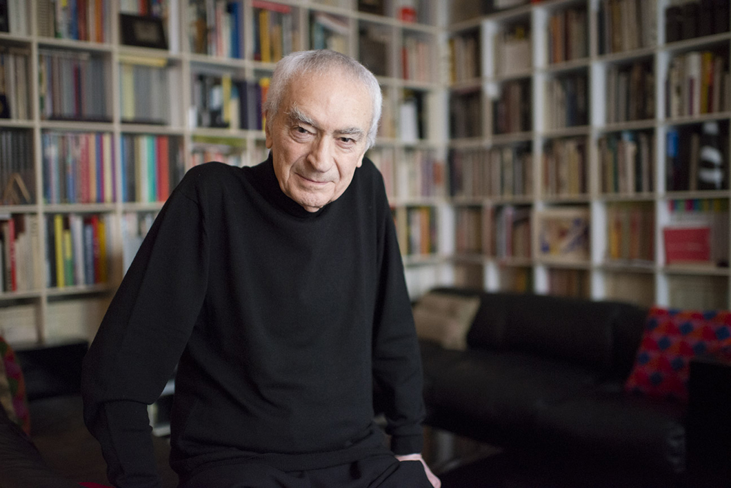 Massimo Vignelli in a still from Design Is One by Roberto Guerra and Kathy Brew, 2012 | PC: Kathy Brew | In Conversation with Kathy Brew | Knoll Inspiration