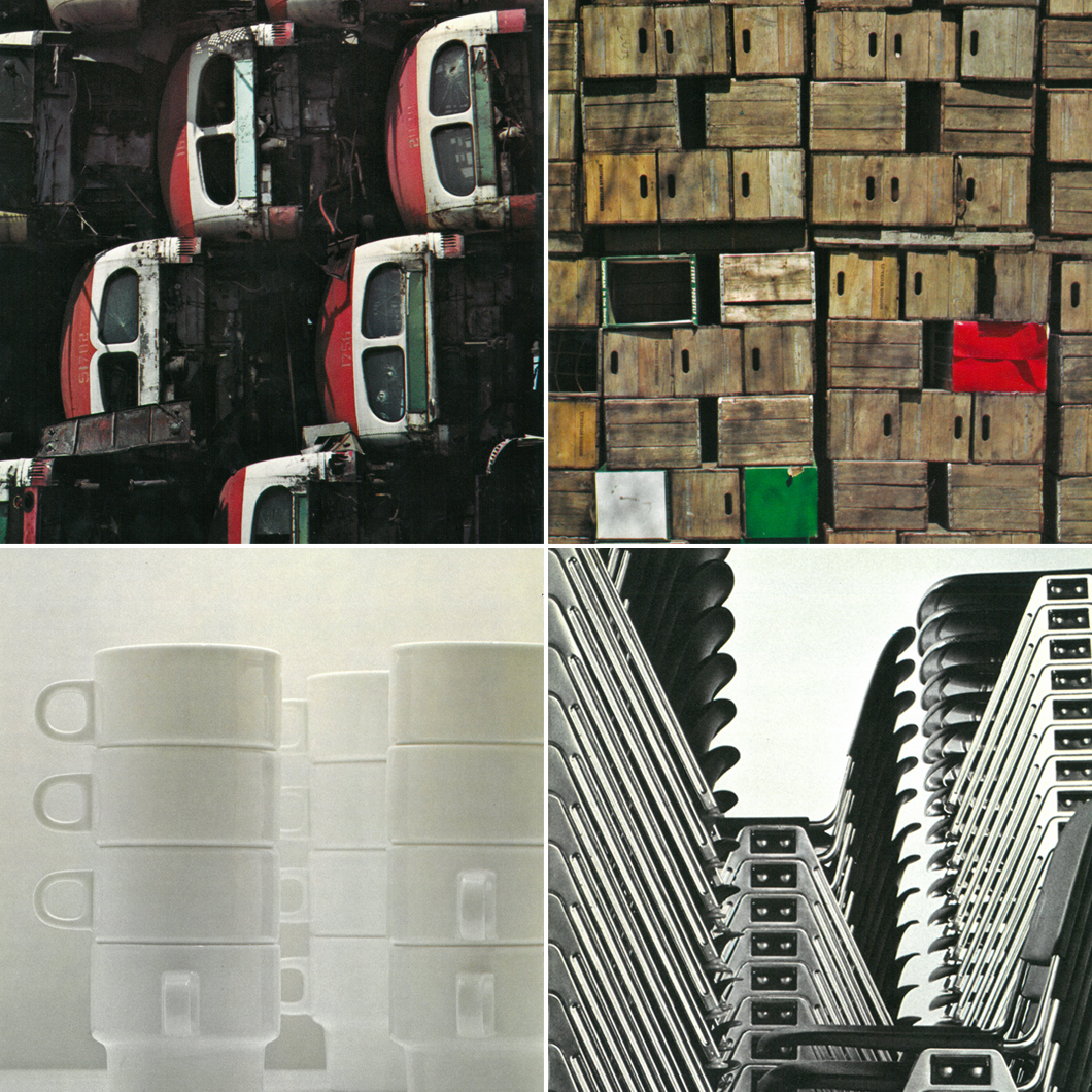 Photographs from the brochure for Don Albinson's Model 1601 Stacking Chair, 1973. | PC: Jon Naar | In Conversation with Jon Naar | Knoll Inspiration
