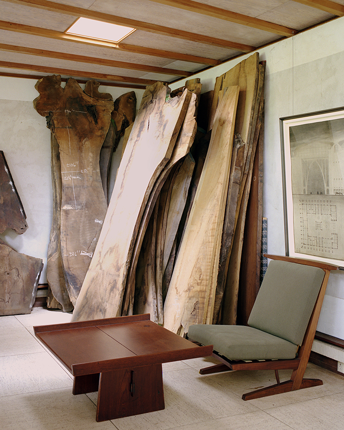 George Nakashima's home and studio in New Hope, Pennsylvania | PC: Don Freeman | Knoll Inspiration
