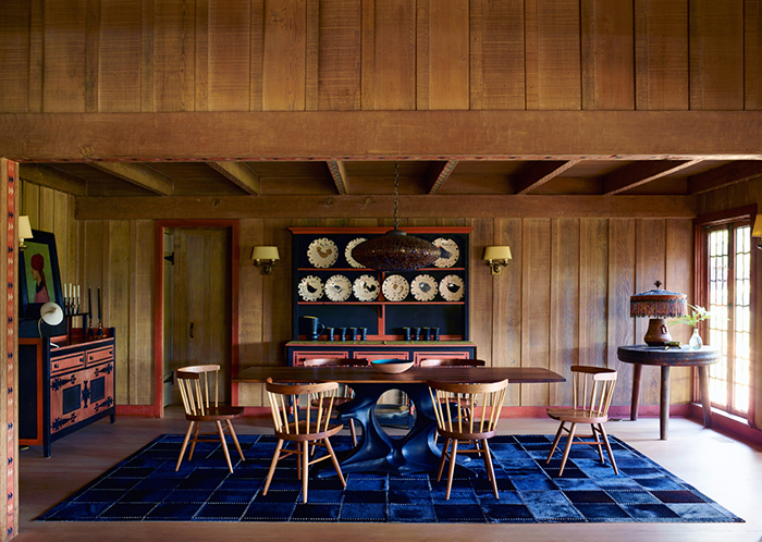 Commune Design in Ojai, California | George Nakashima's Straight Chair | Knoll Inspiration