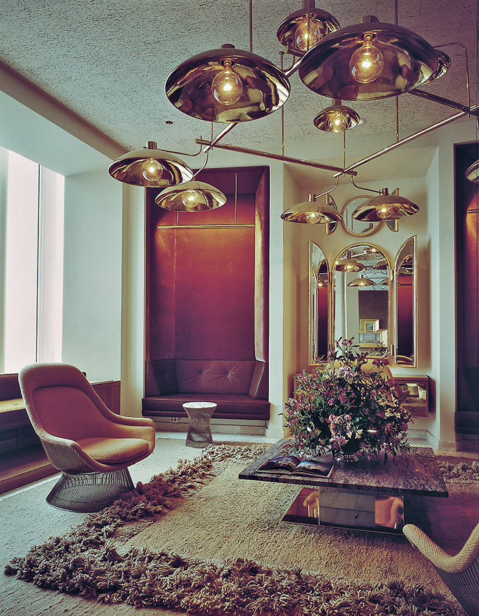 Windows of the World Reception Room designed by Warren Platner, 1976 | Knoll Inspiration