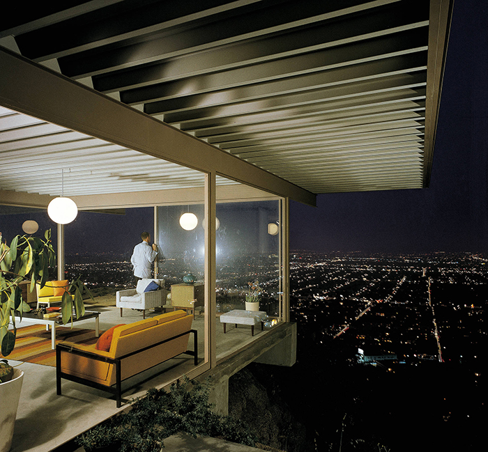 Photograph of Case Study House #22 (Stahl House) by Julius Shulman, 1960