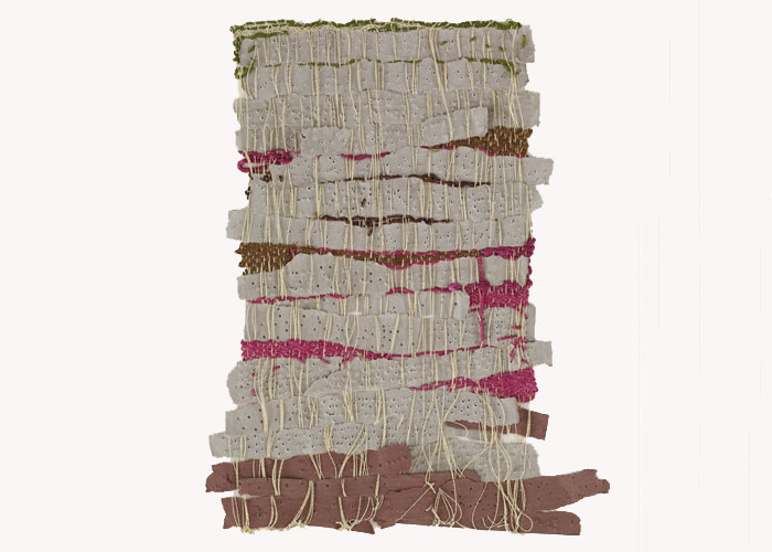 Sheila Hicks' Punched Notations, 2012