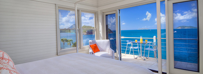 Jorge Pensi Table & Toledo Chair on Terrace in Tortola