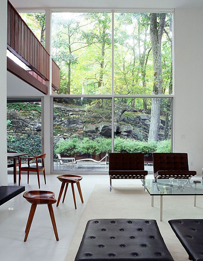 BassamFellows | Mies van der Rohe in New Canaan, CT