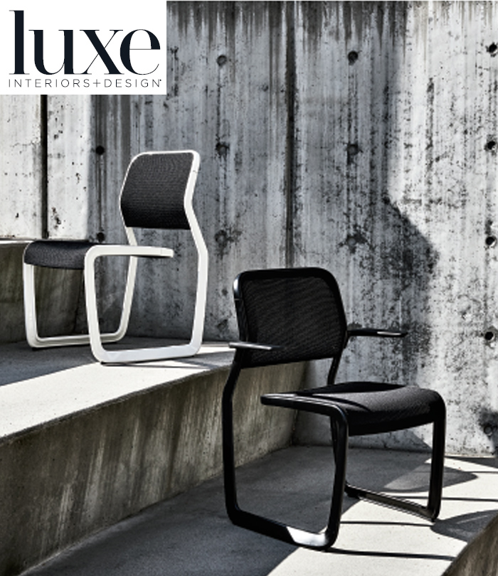 Newson Aluminum Chair Knoll Luxe Interiors