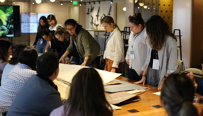 Knoll Los Angeles Showroom Hosts Student Day + Design Challenge