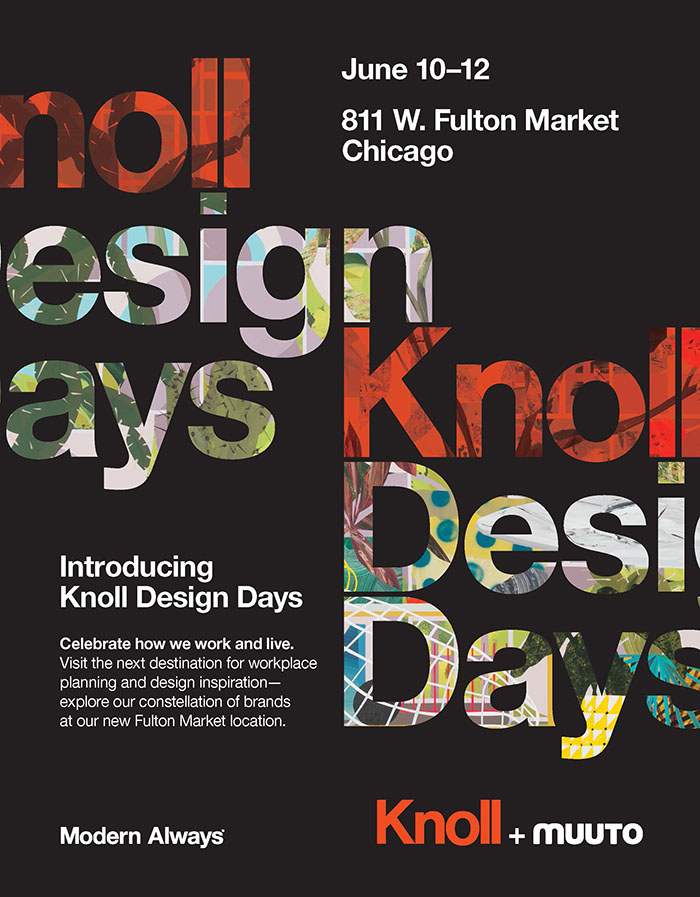 Knoll Interior Design Advertisement Knoll Design Days