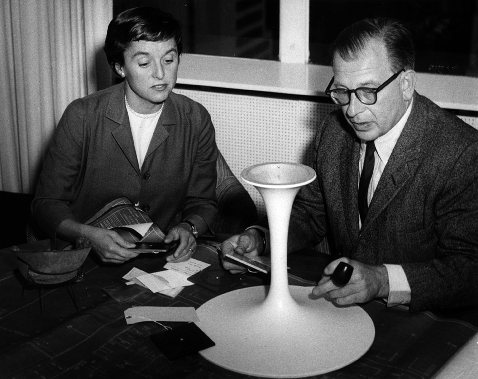 Eero Saarinen y Florence Knoll |  Knoll Noticias