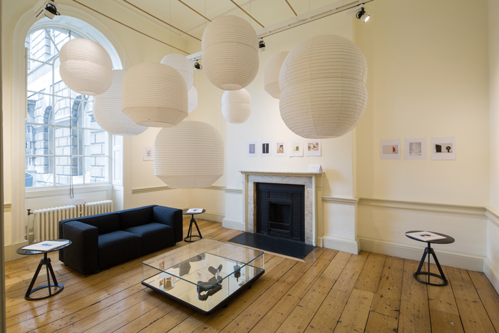 Barber & Osgerby Reading Room in Somerset House, London. Photograph by Luke Hayes