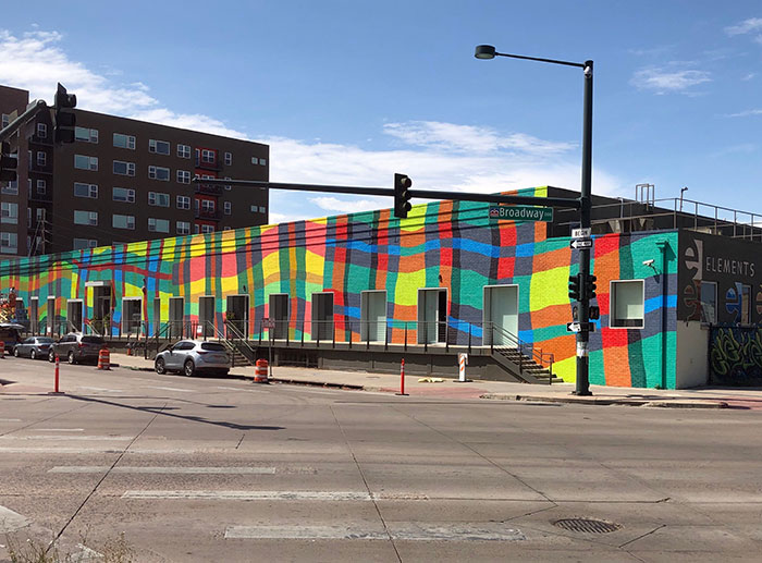 Haas & Hahn Paint Facade of Elemnts for CRUSH 2019