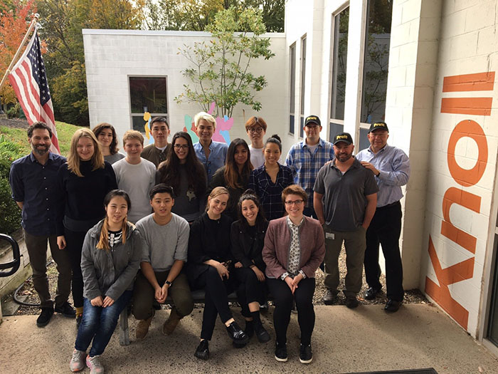 Pratt Students Visit Knoll
