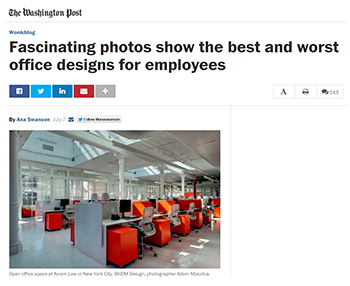 Washington Post features Knoll in article on office evolution