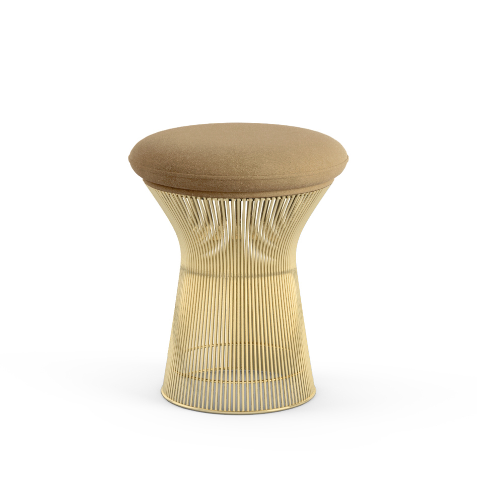 Platner Stool - Gold image 1 Platner Stool - Gold image 1