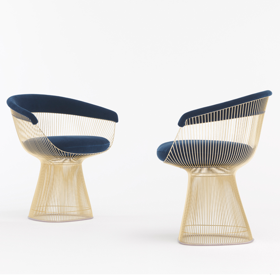 Platner Side Chair - Gold image 6