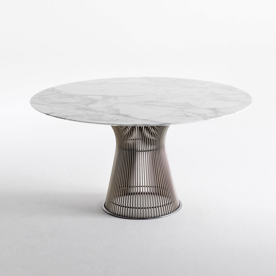 Platner High Table Marble Top Platner High Table Marble Top
