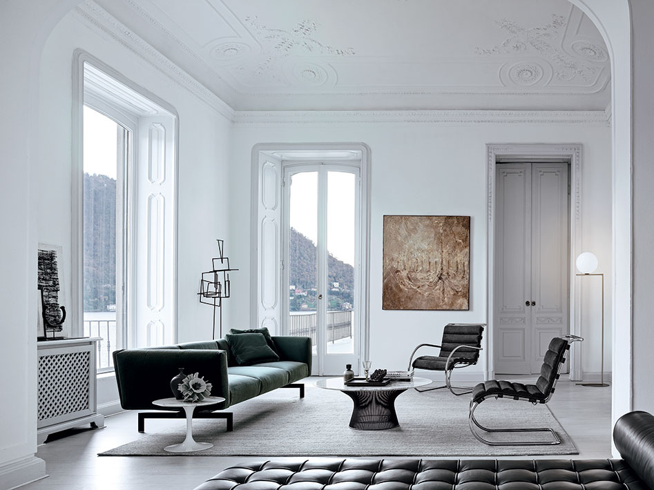 MR Lounge Collection designed by Ludwig Mies van der Rohe, 1929