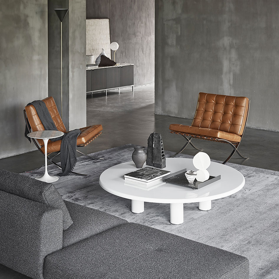 KNOLL - Smalto Low Table designed by Barber & Osgerby