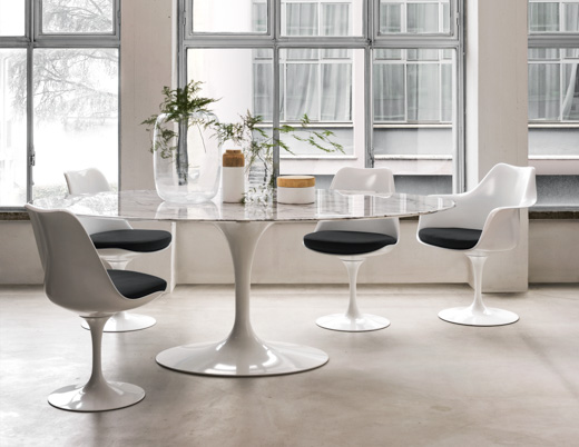 Kan niet lezen of schrijven zuurgraad Clip vlinder Saarinen Dining Table - Oval | Knoll