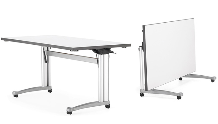 Folding C-Leg Desk