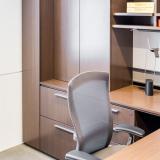 Reff Profiles private office NeoCon 2015 showroom Life chair Sparrow lighting LED