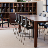 laminate fronts harvest table library meeting room café