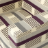 KnollTextiles Ikat Stripe upholstery by Dorothy Cosonas