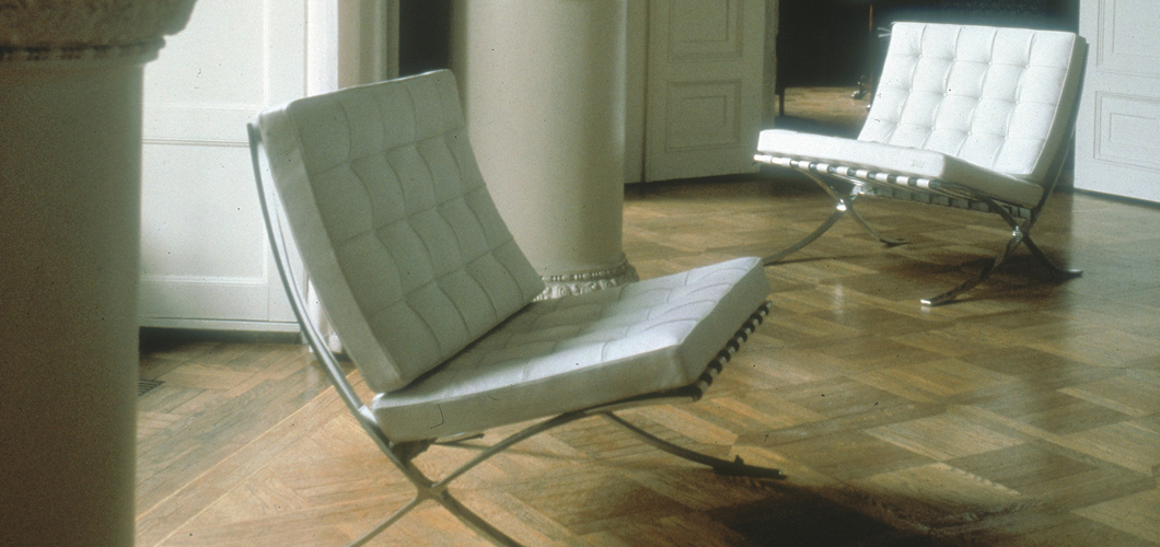 Throne Room Mies Barcelona Chair