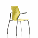 MultiGeneration by Knoll grey Stacking Chair