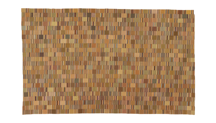 Kente Prestige Cloth from the Asante peoples, Ghana, early to mid-20th century from David Adjaye Selects.