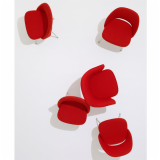 Knoll Saarinen Arm and Armless Executive Chairs