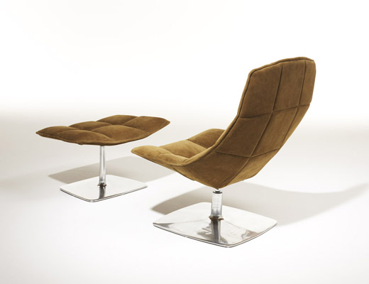 Jehs+Laub Lounge Chair and Ottoman